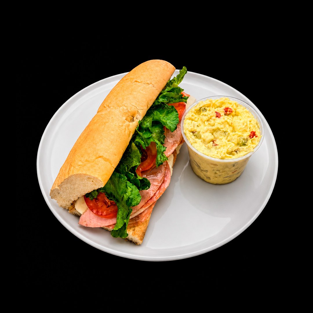 Italian Sub and Potato Salad