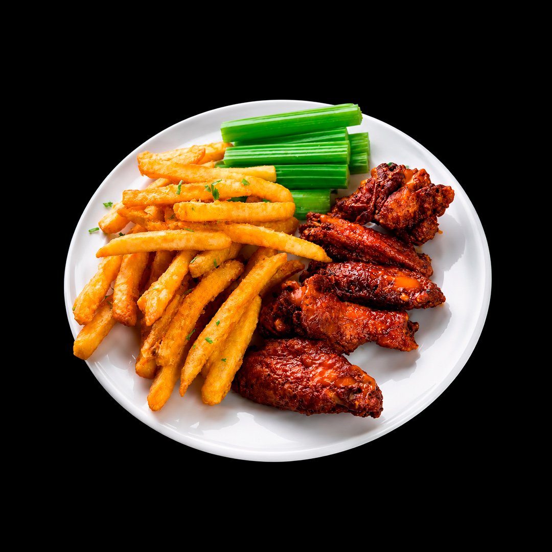 Buffalo Wings and Fries