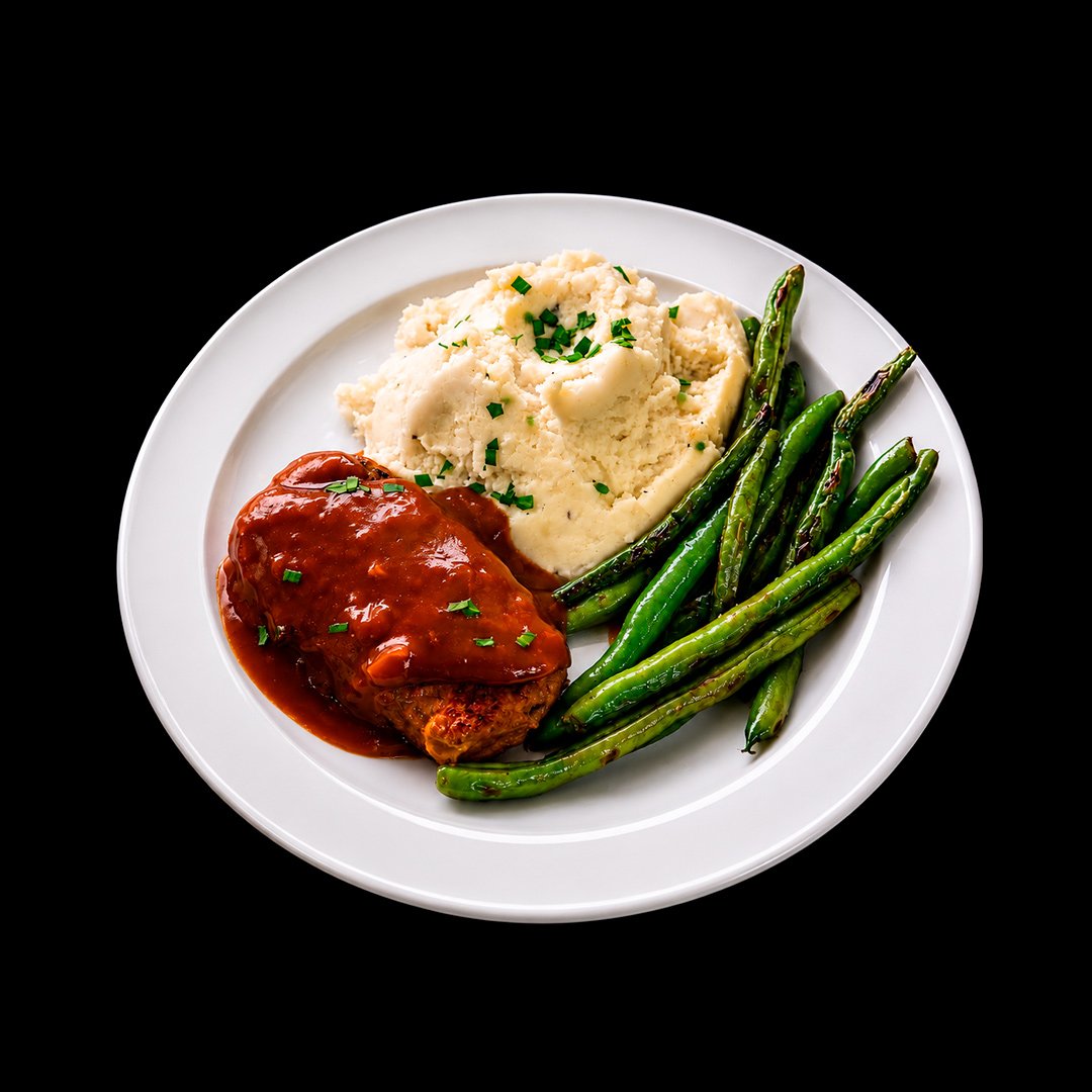 Meatloaf and Mashed Potatoes